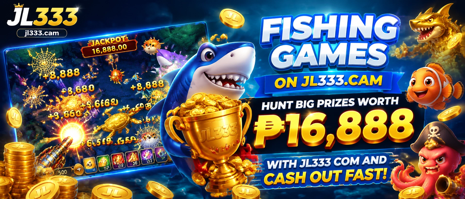 Fishing cannon room and fish value style preview